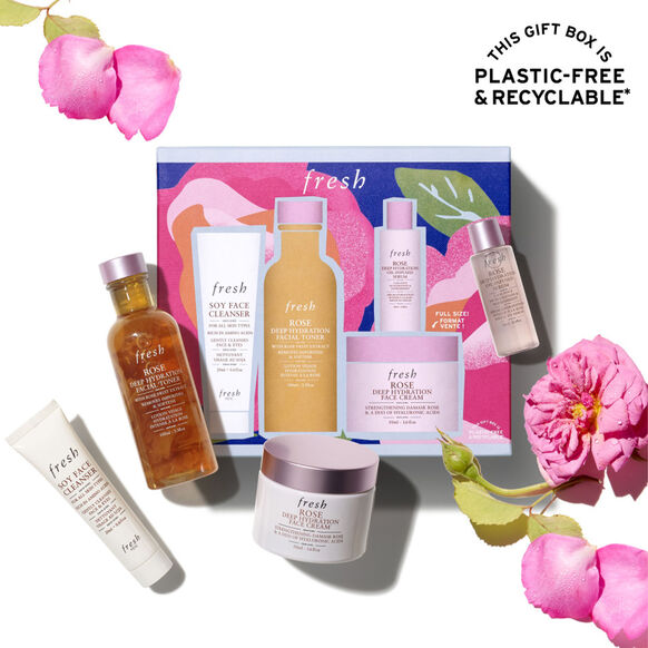 Rose Deep Hydration Routine Gift Set, , large, image2