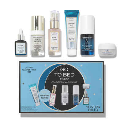 Go To Bed With Me Complete Evening Skincare Routine Set
