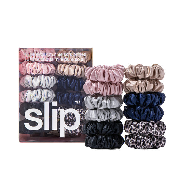 Slip Pure Silk Minnie Scrunchies, , large, image1