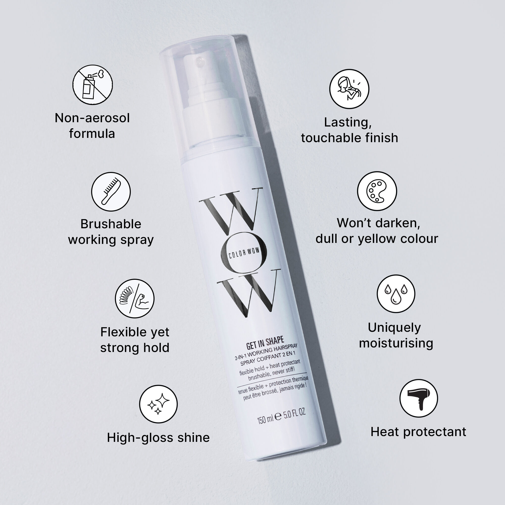 Color Wow Get In Shape 2 In 1 Working Hairspray | Space NK