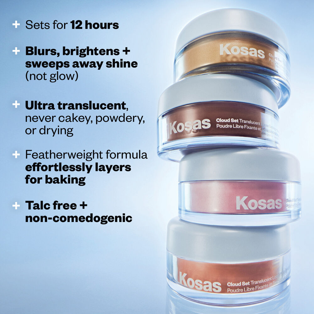 KOSAS Cloud Set - Translucent Loose Setting + Blurring Powder | Space NK