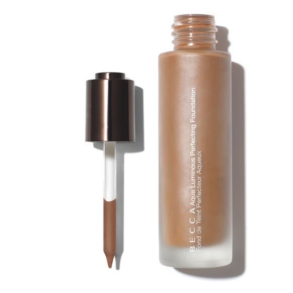 Aqua Luminous Perfecting Foundation, DEEP BRONZE, large, image2