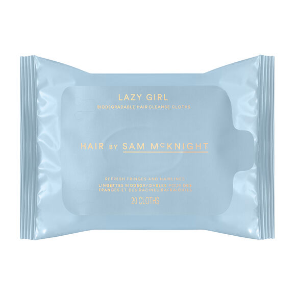 Lazy Girl Biodegradable Hair Cleanse Cloths, , large, image1