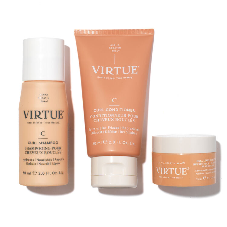 Virtue Curl Discovery Kit In White