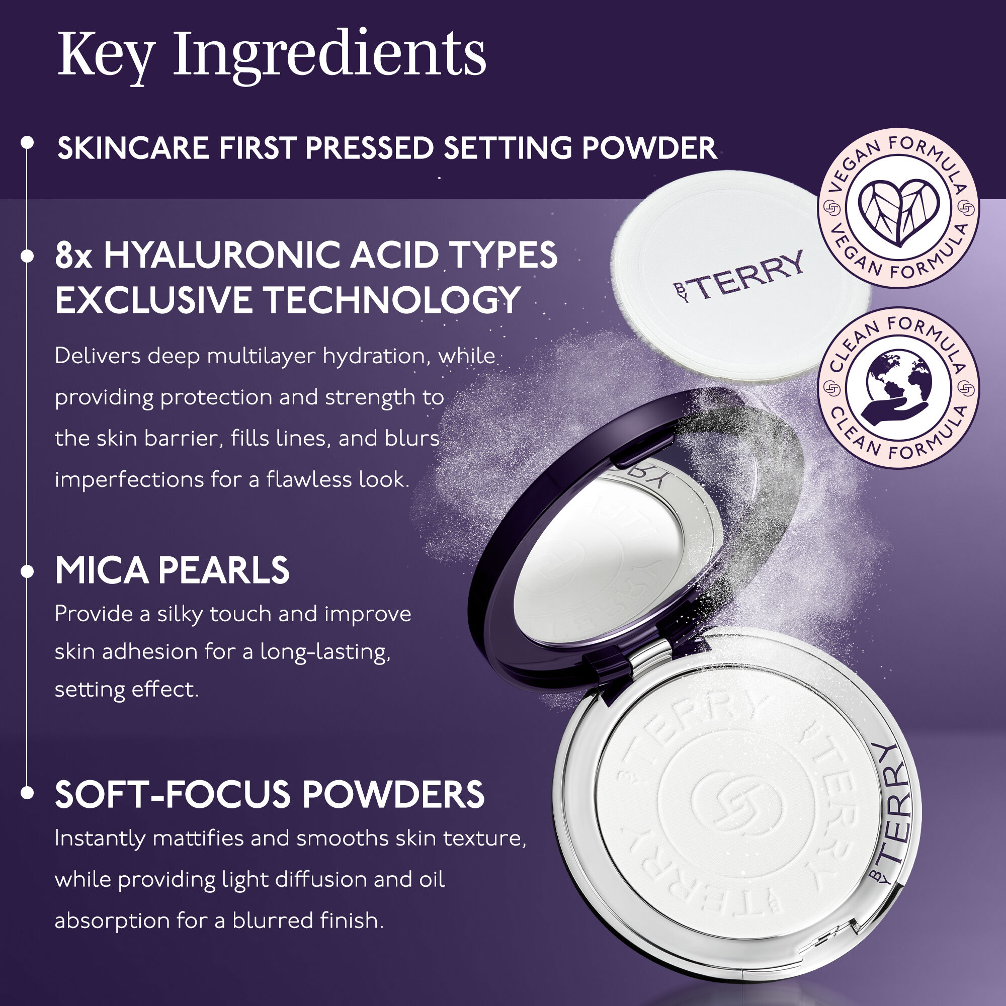 By Terry Hyaluronic Pressed Hydra-powder 8ha | Space NK