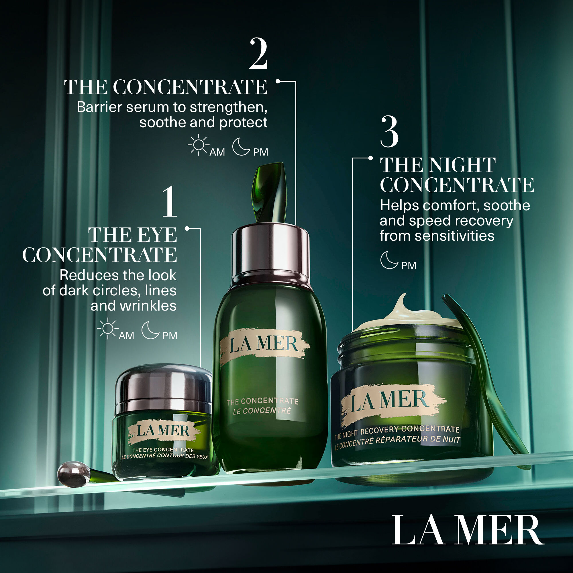 フェイスクリーム LA MER THE NIGHT RECOVERY CONCENTRATE The Night Recovery Concentrate| Skin Barrier Cream | La Mer