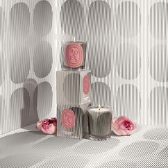 Scented Candle Graphic Collection Roses, , large, image2