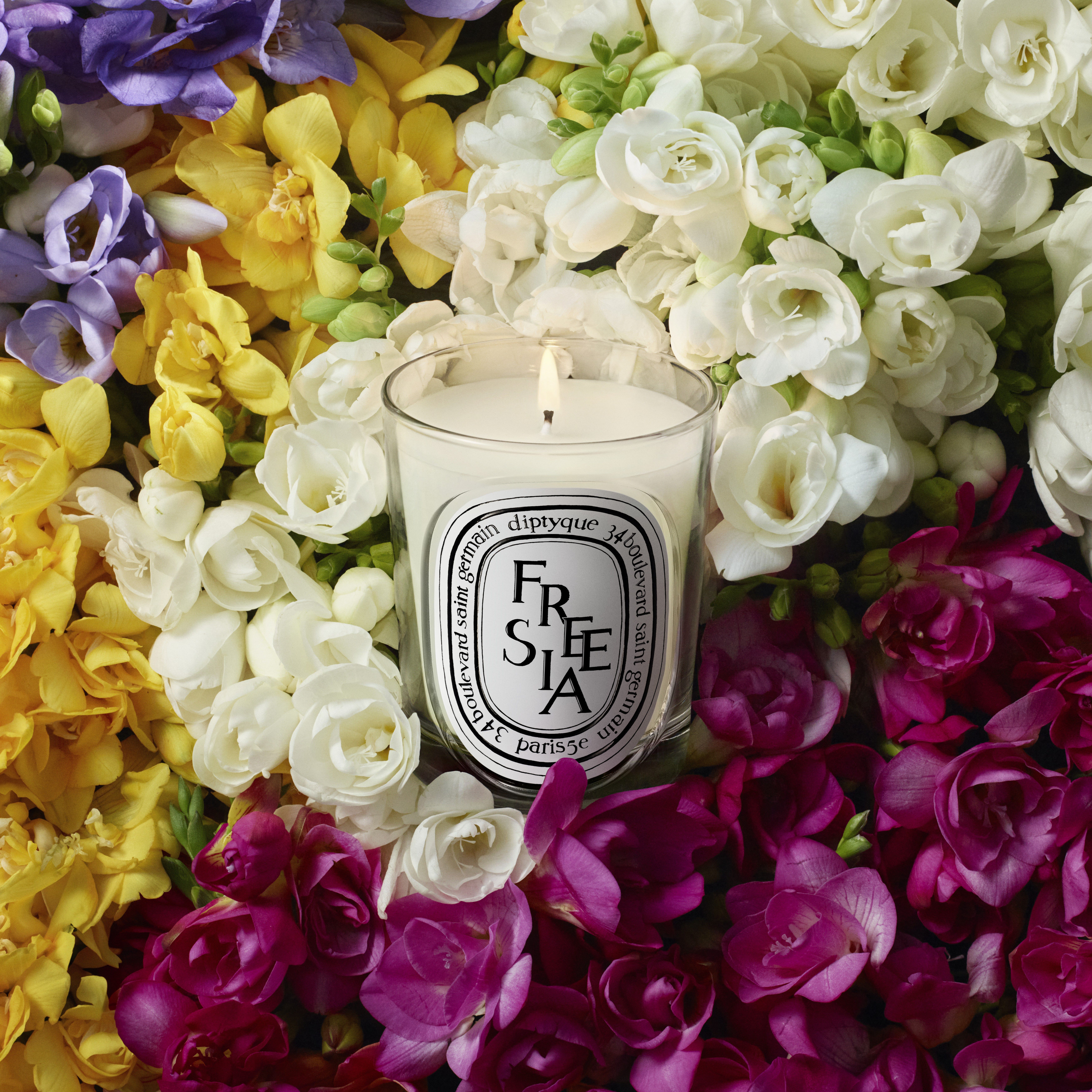 Diptyque Freesia Classic Candle 190g | Space NK