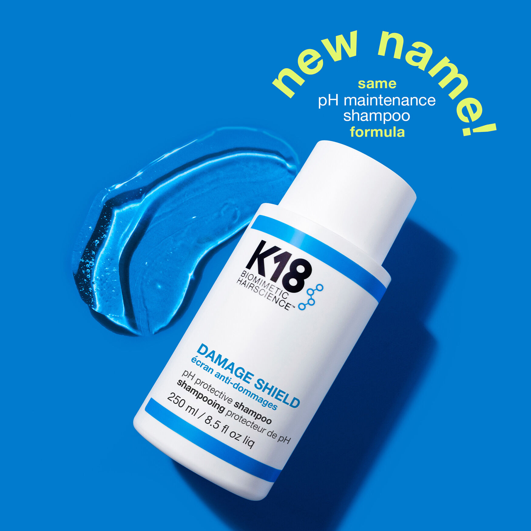 K18 HAIR Damage Shield Ph Protective Shampoo | Space NK