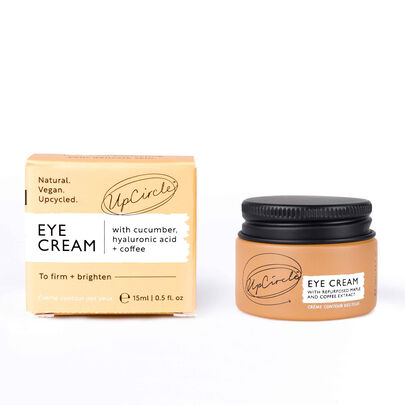 Eye Cream with Repurposed Maple and Coffee Extract