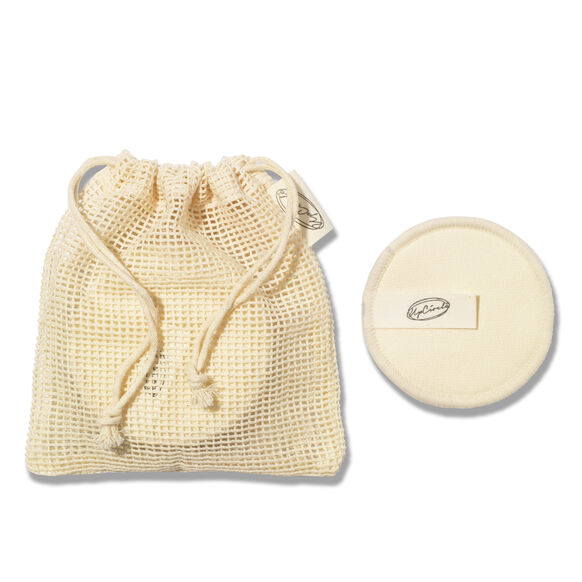 Tampons à maquillage réutilisables en chanvre et coton, , large, image1
