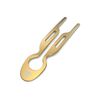 Nº1 Hairpin Steel  - Yellow Gold Finish, , large, image2