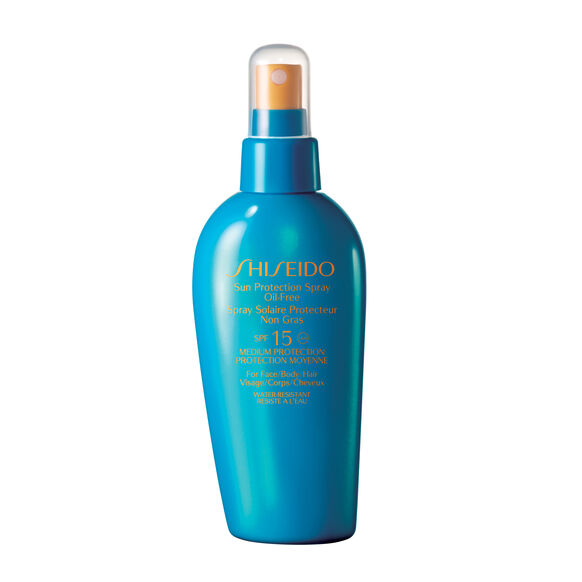 Zonnebeschermingsspray olievrij SPF15, , large, image1
