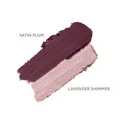 Satin & Shimmer Duet Eyeshadow, SATIN PLUM/LAVENDER SHIMMER, large, image2