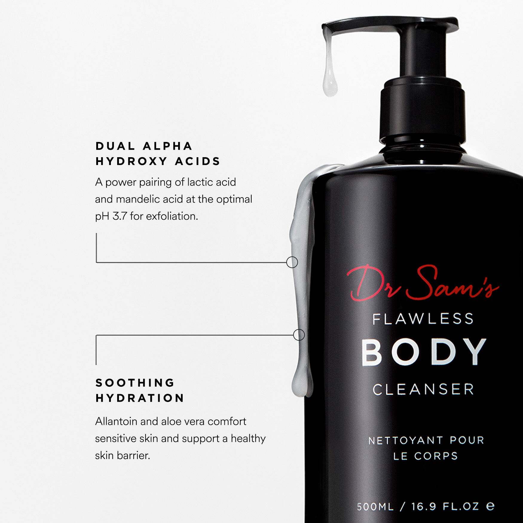 DR SAM'S Flawless Body Cleanser | Space NK