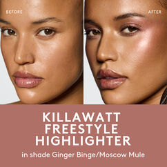 Fenty Beauty Killawatt Freestyle Highlighter Duo, GINGER BINGE/MOSCOW MULE, large, image4