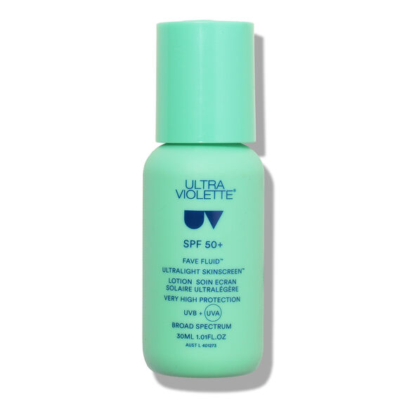 Fave Fluid SPF 50+ Lightweight Fragrance Free Skinscreen, , large, image1