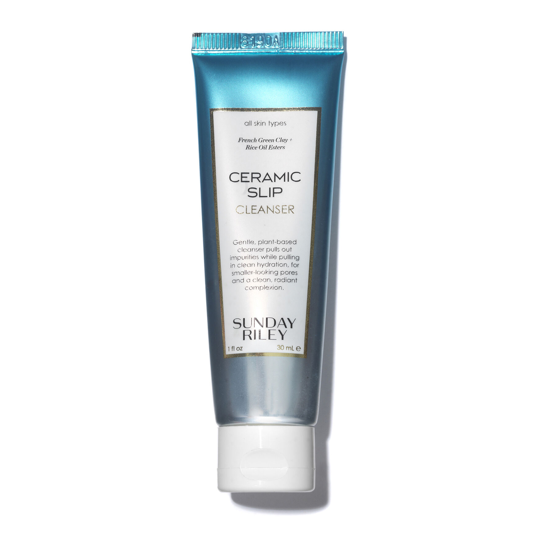 Ceramic slip outlet cleanser
