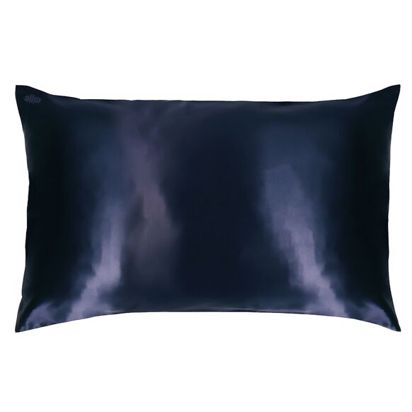 Zijden kussensloop - King, NAVY, large, image1