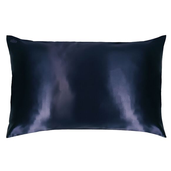 Silk Pillowcase - King, NAVY, large, image1