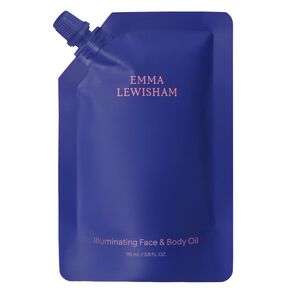 Receive a complimentary Illuminating Face & Body Oil Refill with any purchase of the Illuminating Face & Body Oil