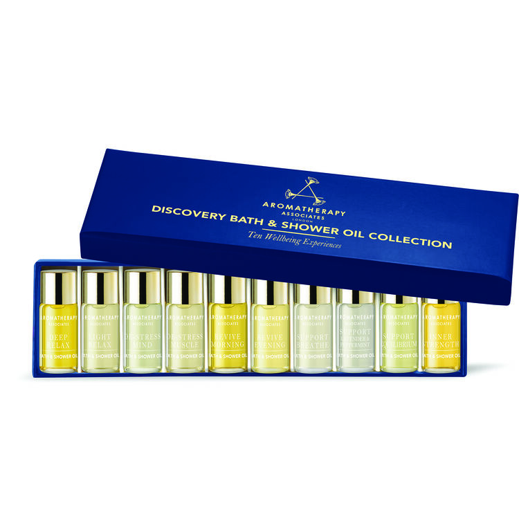 Aromatherapy Associates 10 Miniature Bath & Shower Oil Collection