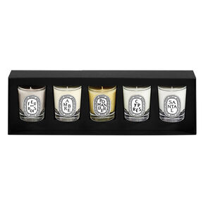Winter Set of 5 Mini Candles