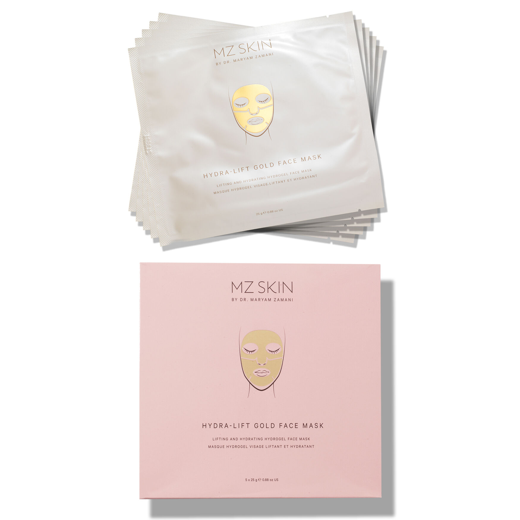 MZ SKIN Hydra-Lift Gold Face Mask | Space NK