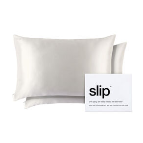 Pure Silk Queen Pillowcase Duo – White