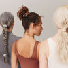 Skinny Scrunchies - 4 pack, LIGHT BROWN, large, image5