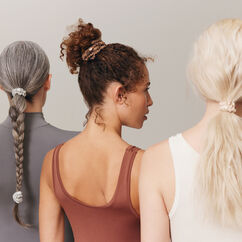 Skinny Scrunchies - 4 pack, LIGHT BROWN, large, image5