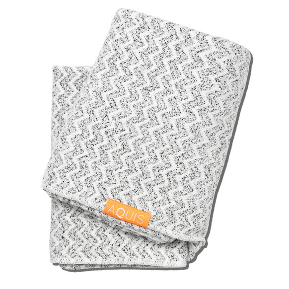 Hair Towel Lisse Luxe - Chevron, CHEVRON, large, image1