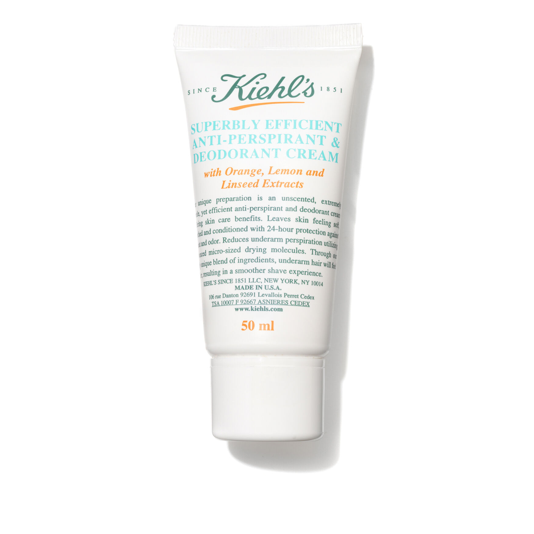 Kiehl S Superbly Efficient Anti Perspirant And Deodorant Cream Space Nk