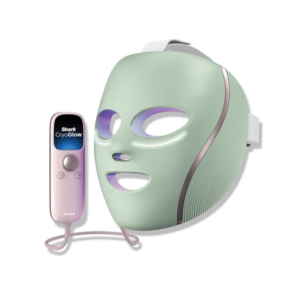 CryoGlow Under-Eye Cooling & LED Anti-Ageing & Blemish Repair Mask - Strawberry Matcha, , large, image1
