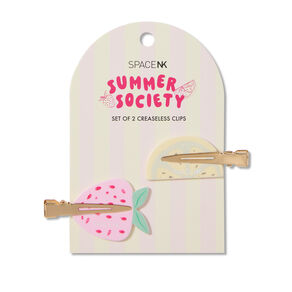 Summer Society creaseless clips