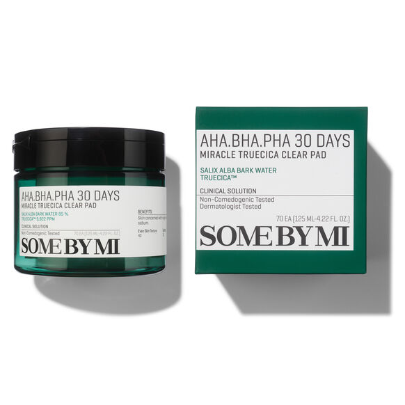 Some By Mi Aha-Bha-Pha 30 Days Miracle Truecica Clear Pad 70 Pads, , large, image1