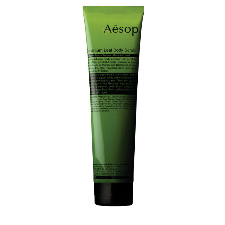 AESOP Geranium Leaf Body Scrub Space.NK GBP
