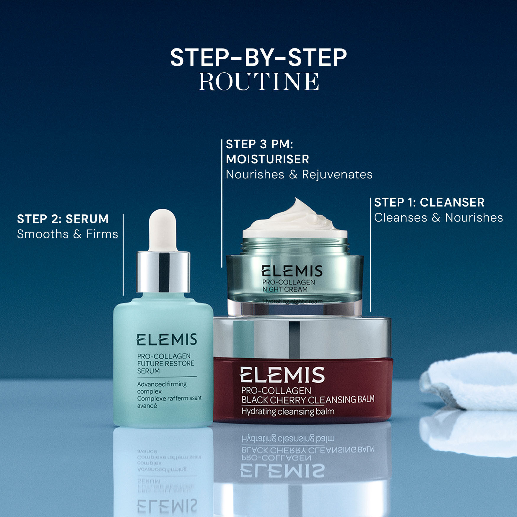 Elemis Pro-Collagen Black Cherry Cleansing Balm | Space NK