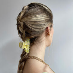 Joan Clip in Bleached Buttercup, , large, image8