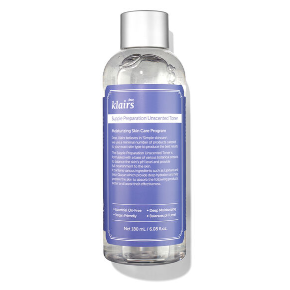 Supple Preparation Unscented Toner, , large, image1