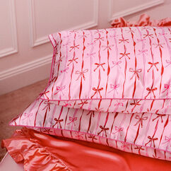 slip pure silk queen pillowcase - strawberry cupcake, , large, image5