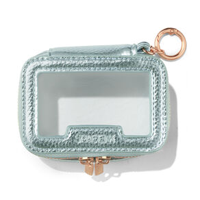Micro Travel Bag Charm Icy Blue