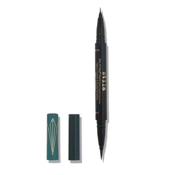 Eye Liner liquide imperméable à double effet Stay All Day®., TEAL/INTENSE JADE , large, image1