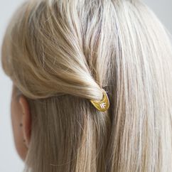 Nº1 Hairpin Steel  - Yellow Gold Finish, , large, image4
