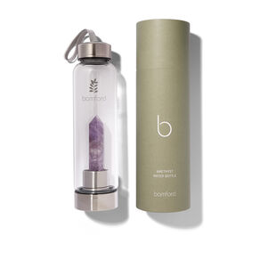 Amethyst Crystal Water Bottle