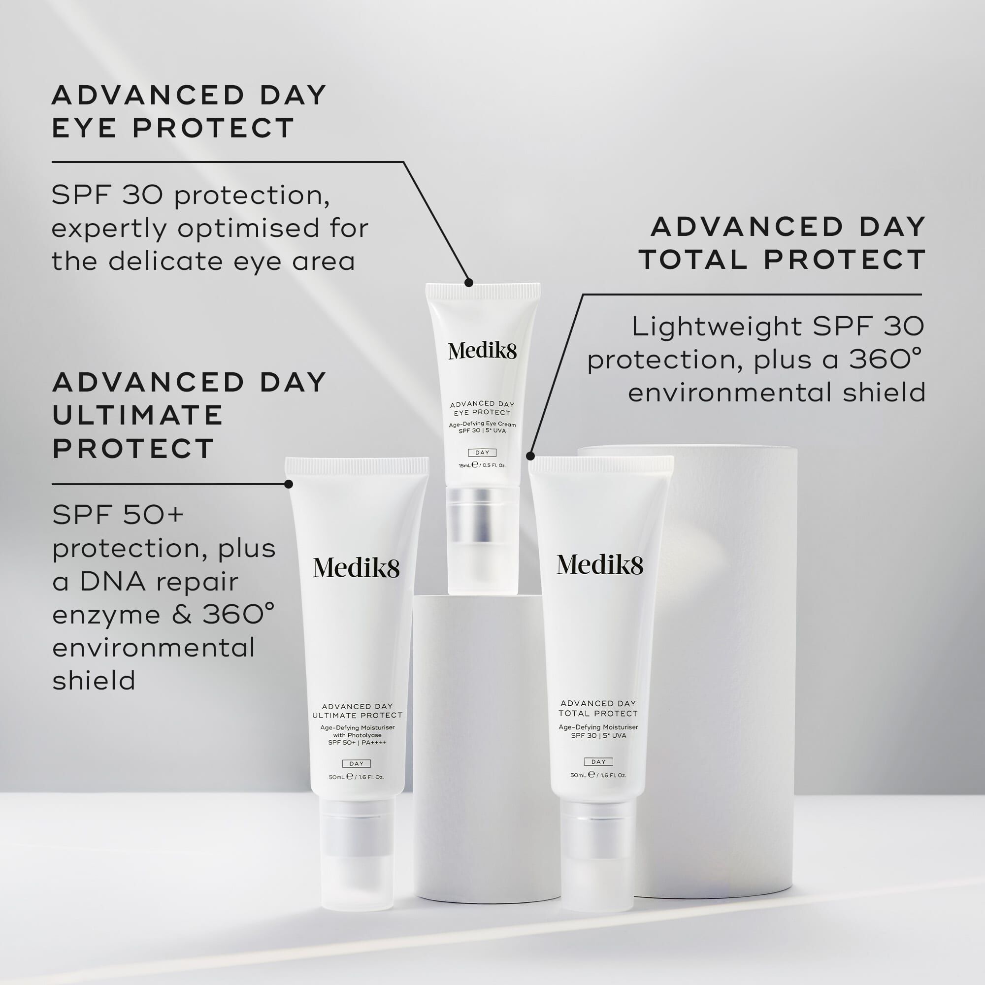 Medik8 Advanced Day Ultimate Protect SPF50+ | Space NK