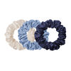 Pure Silk Large Scrunchies - Skye, , large, image2