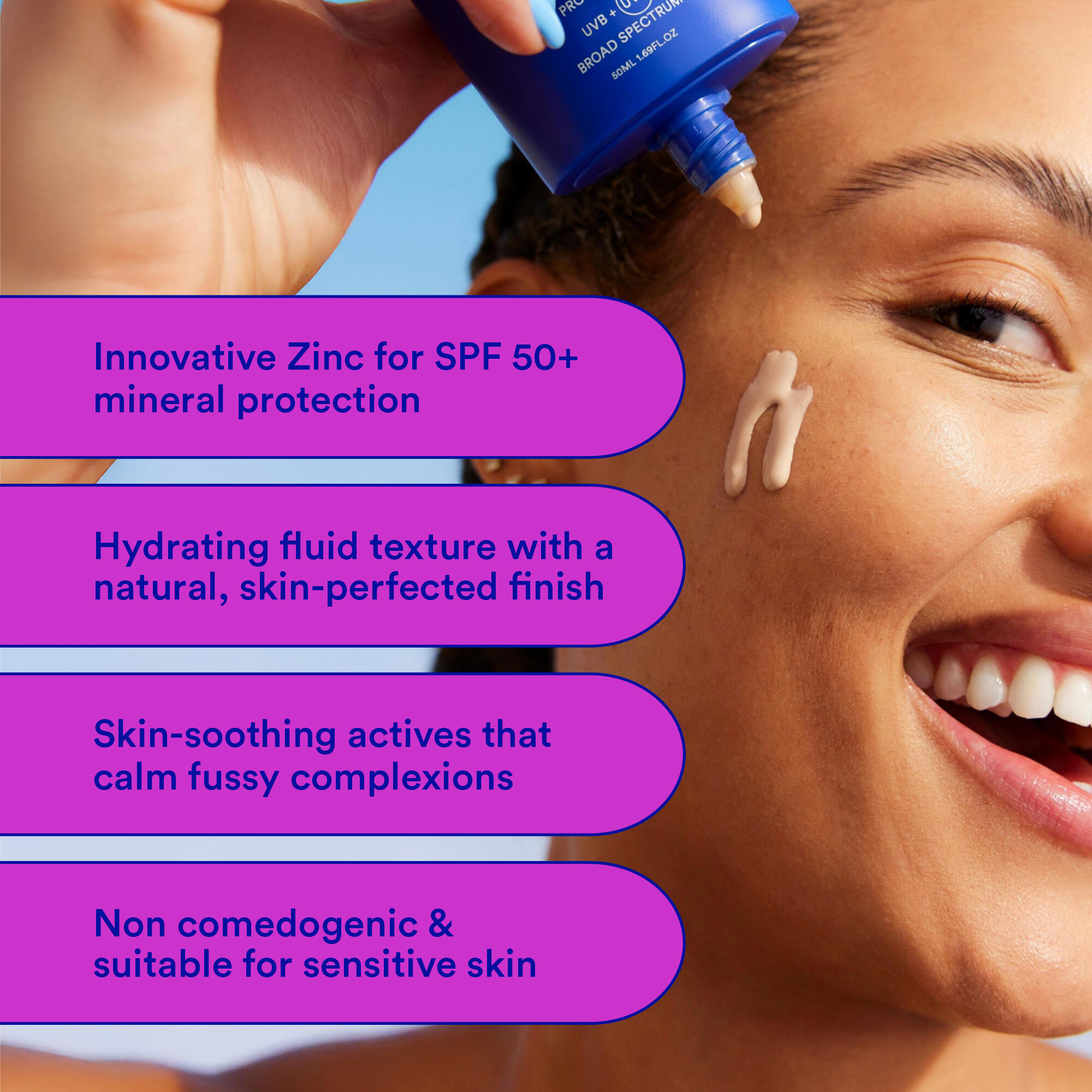 Ultra Violette Future Fluid SPF50+ Superlight Mineral Skinscreen