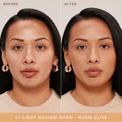 True To Myself Foundation, 21 LIGHT MEDIUM WARM , large, image3