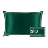Pure Silk Queen Pillowcase - The Green, , large, image1